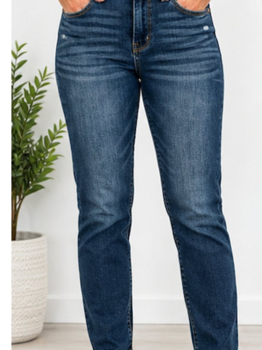 Judy Blue Womens Jeans 13/31 Relaxed Fit Straight Leg 25 Inseam Stretch